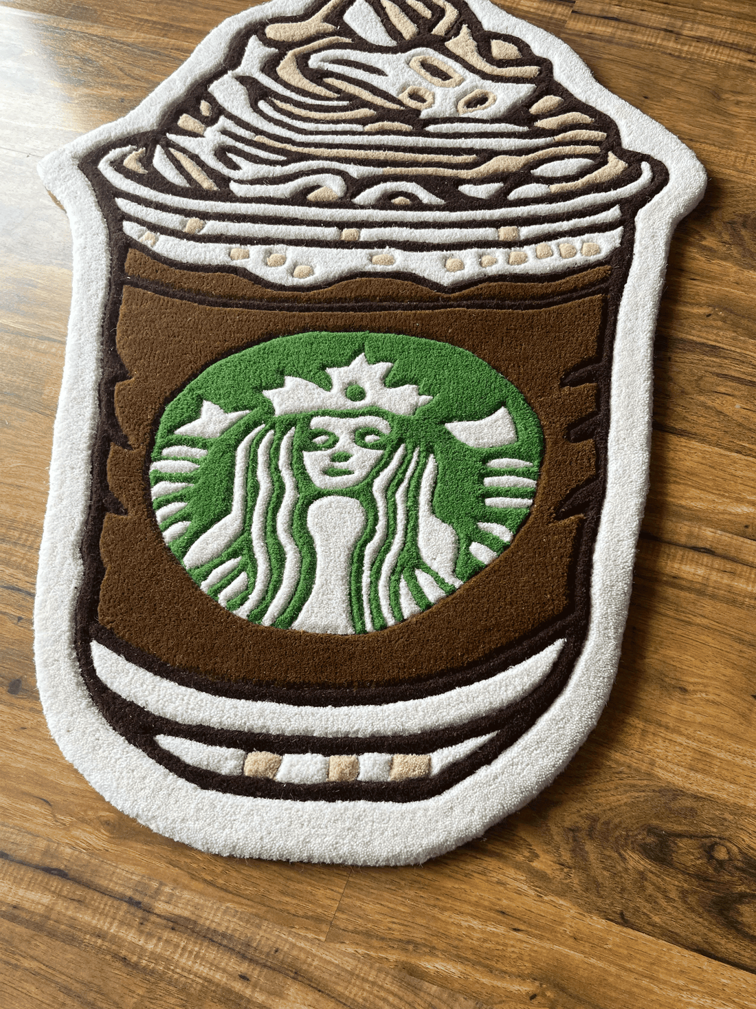 Starbucks Cup Rug