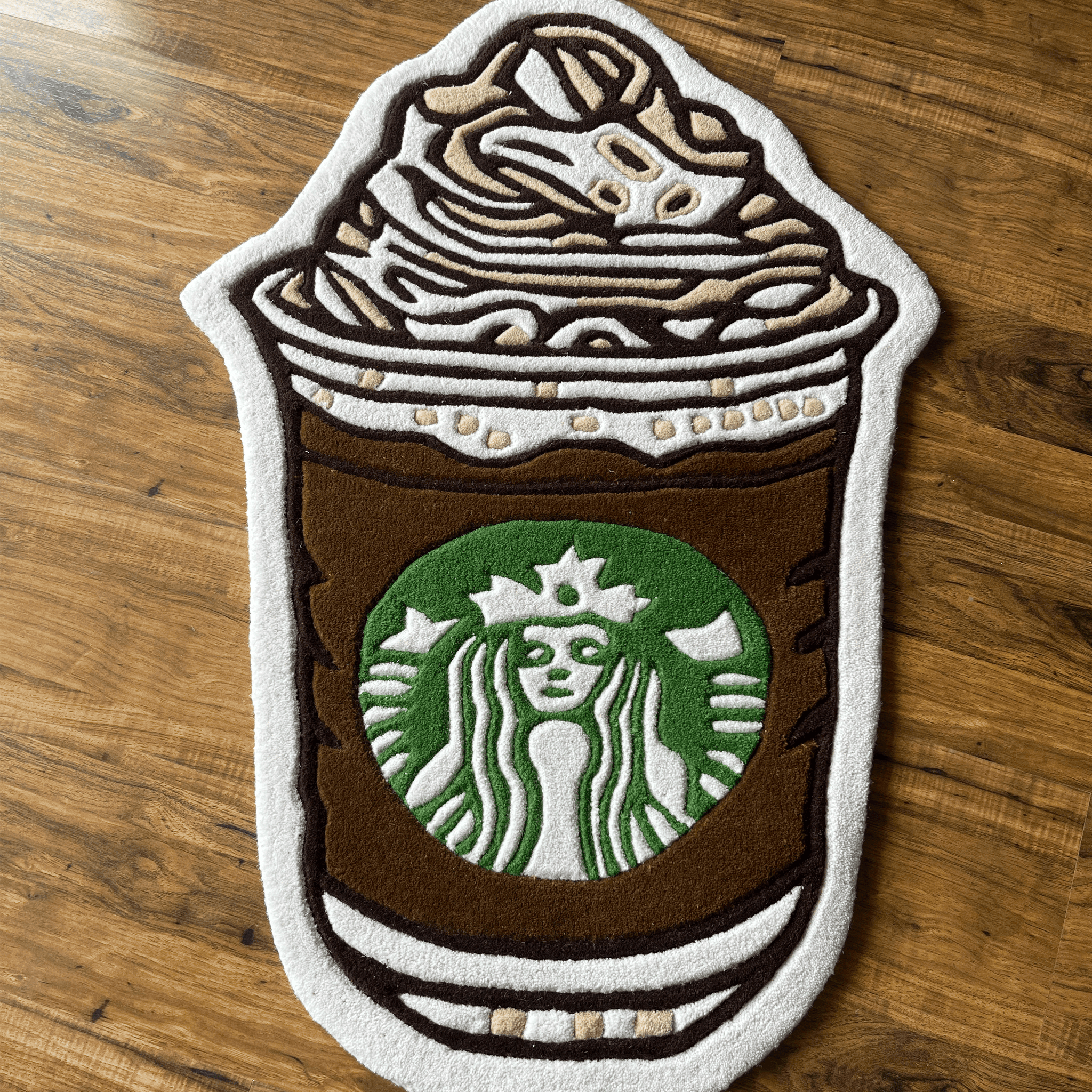 Starbucks Cup Rug