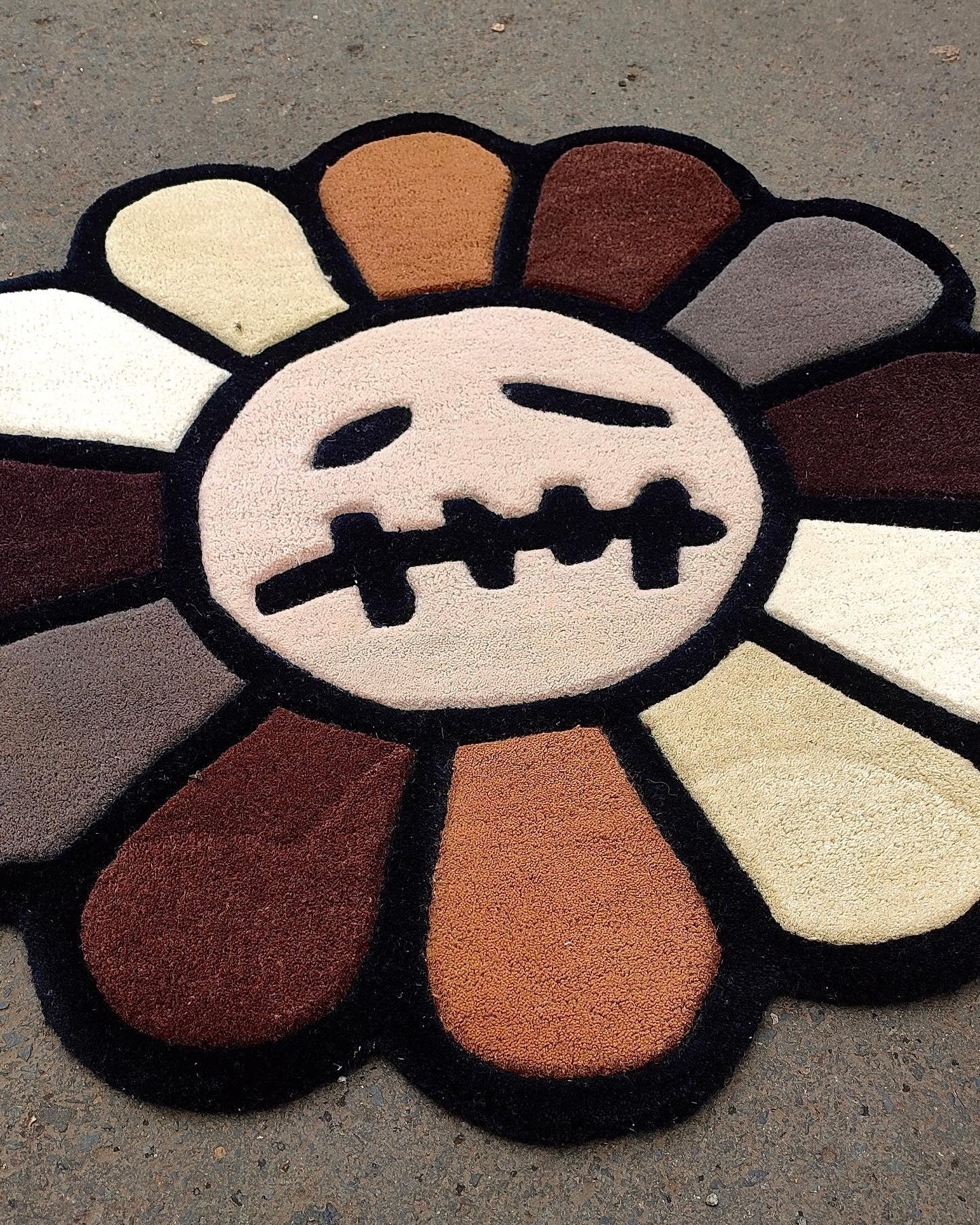 CJ x Hypebeast Flower Custom Rug