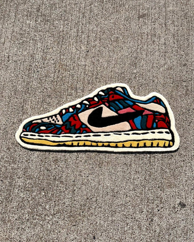 Parra Dunks Sneakers Custom Rug