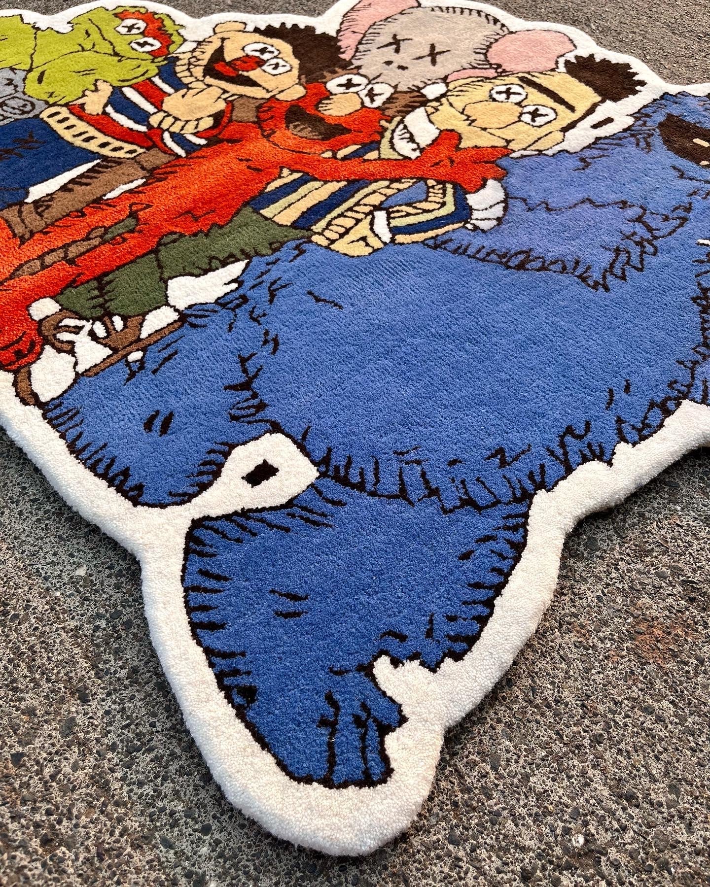 Sesame Gang Custom Rug