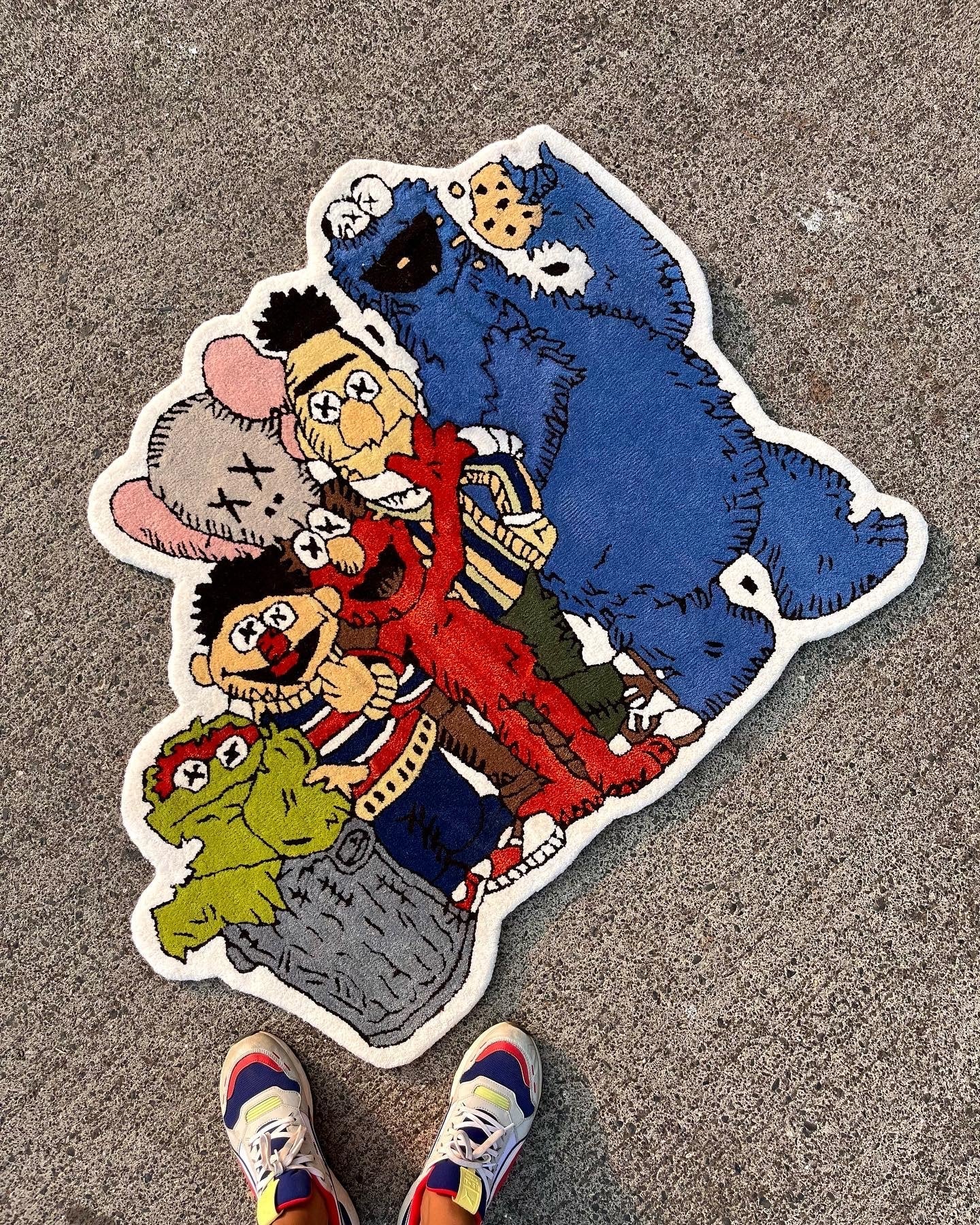 Sesame Gang Custom Rug