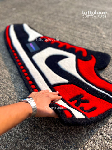 Jordan 1 Sneaker Custom Rug