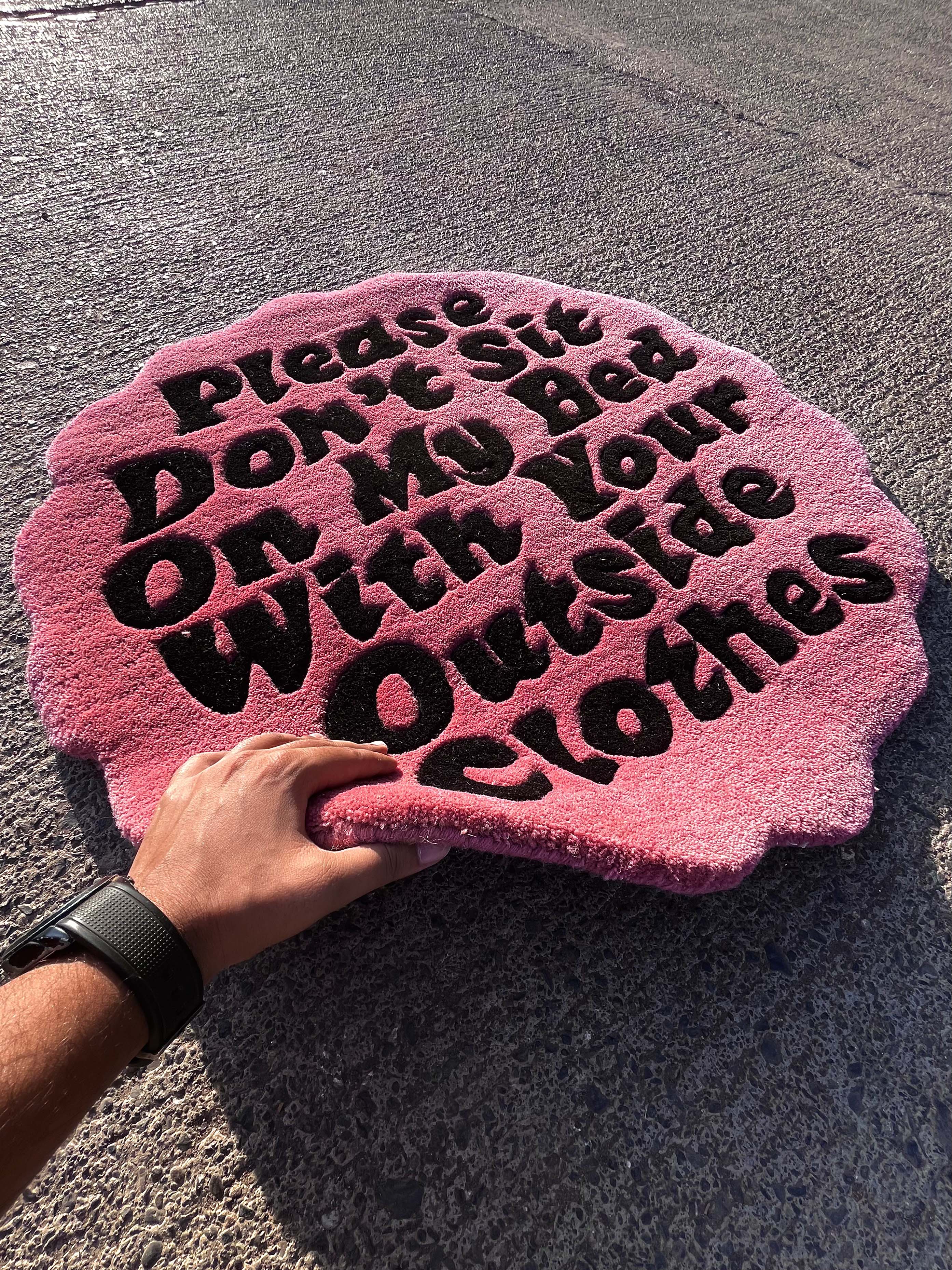 Disclaimer Custom Rug