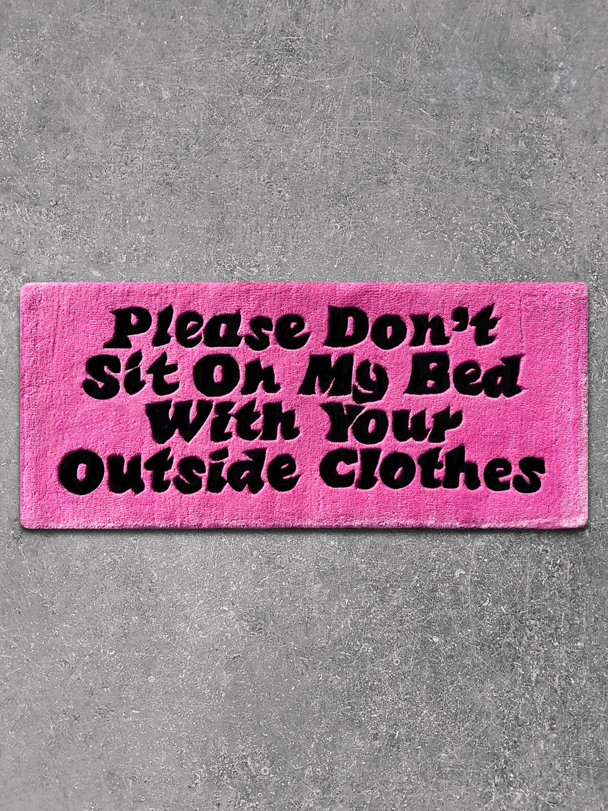 Disclaimer Rectangle Custom Rug