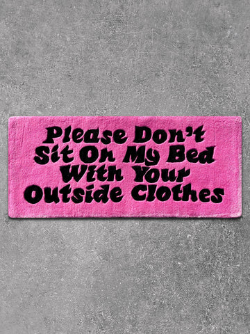 Disclaimer Rectangle Custom Rug