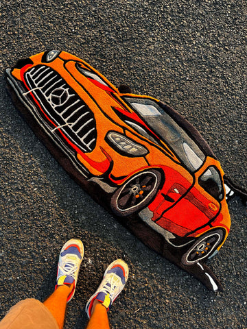 AMG Car Custom Rug