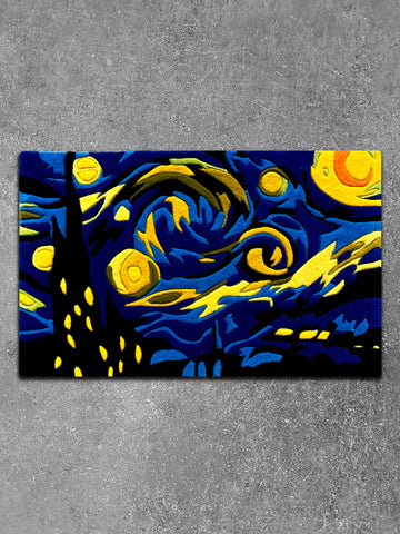 Starry Night Custom Rug