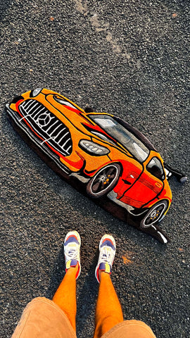 AMG Car Custom Rug