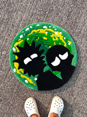 Wubba Lubba Dub Dub Custom Rug