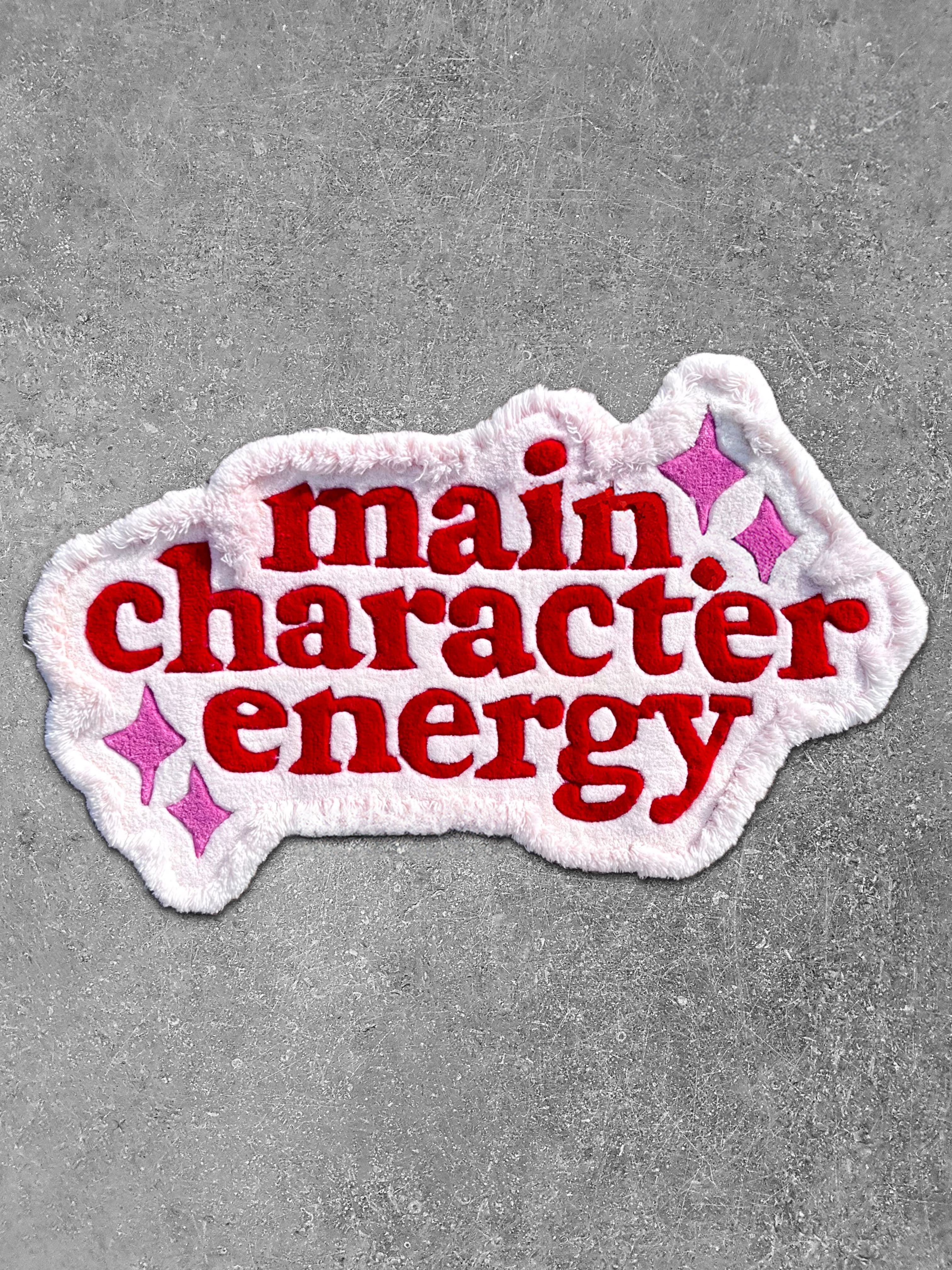 Main Character Energy Custom Rug