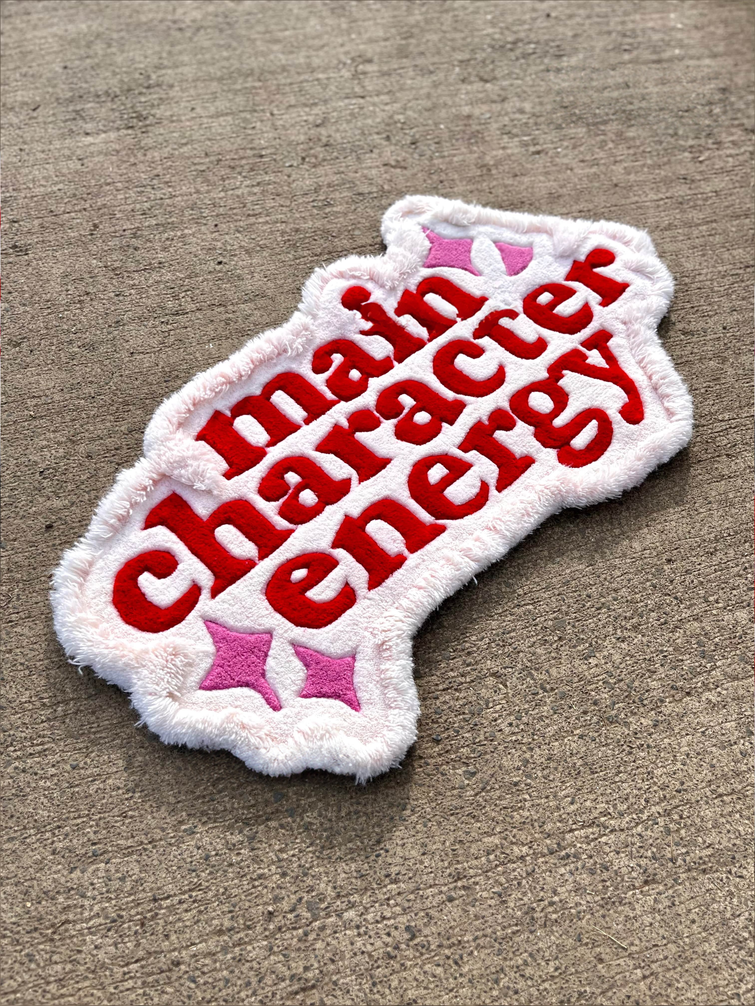 Main Character Energy Custom Rug