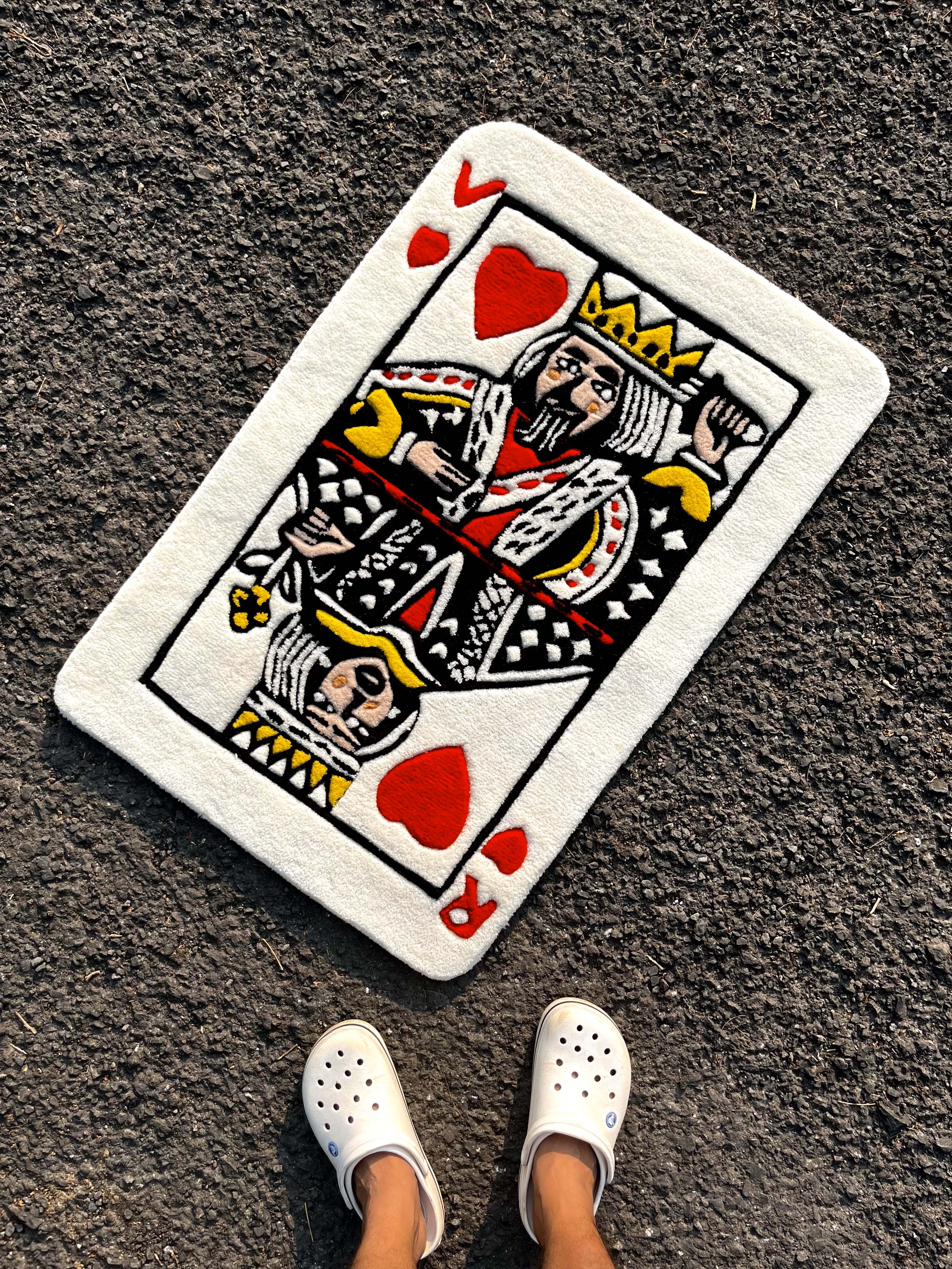 Playing Card Custom Rug