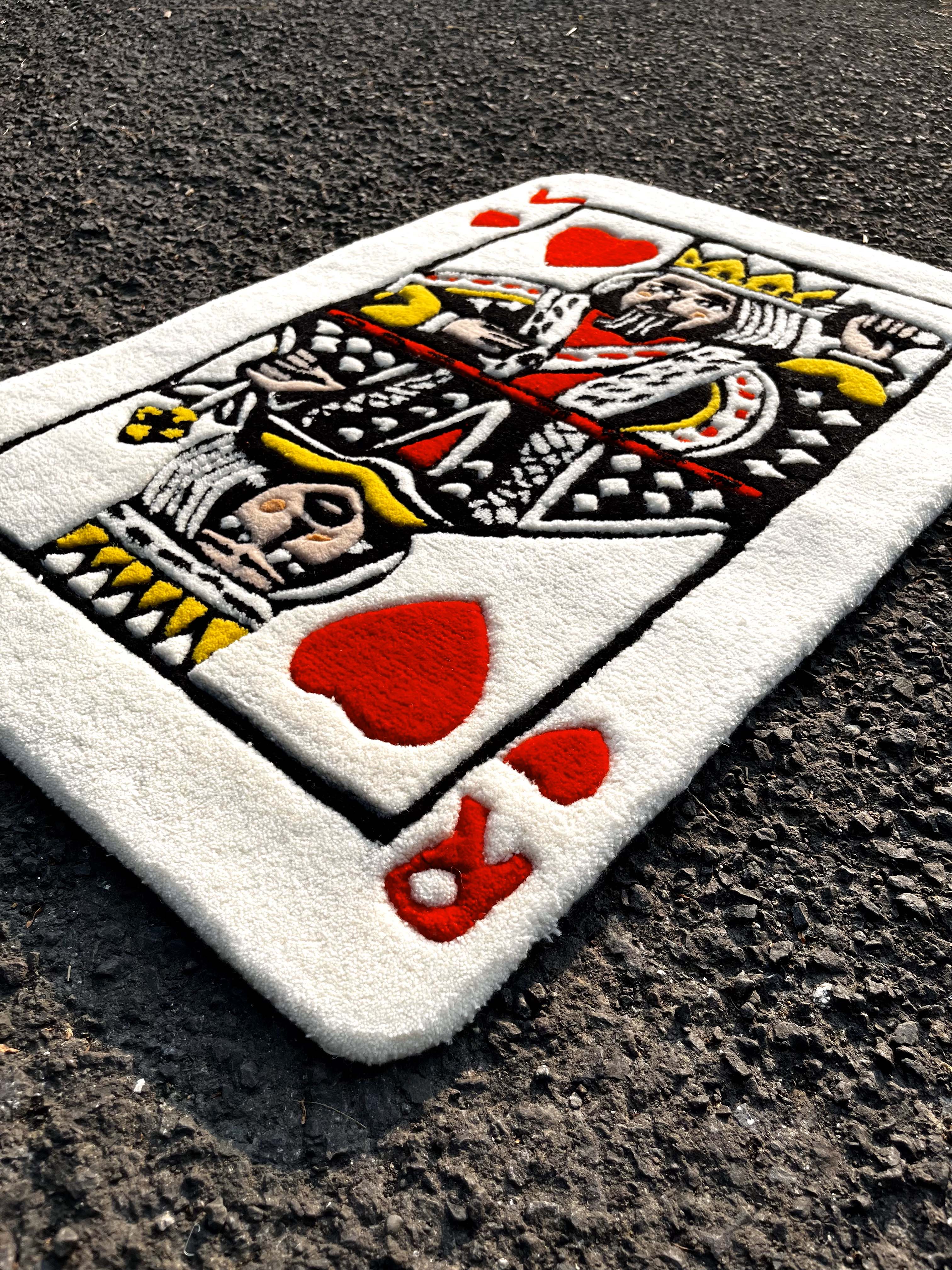 Playing Card Custom Rug