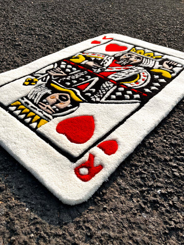 Playing Card Custom Rug