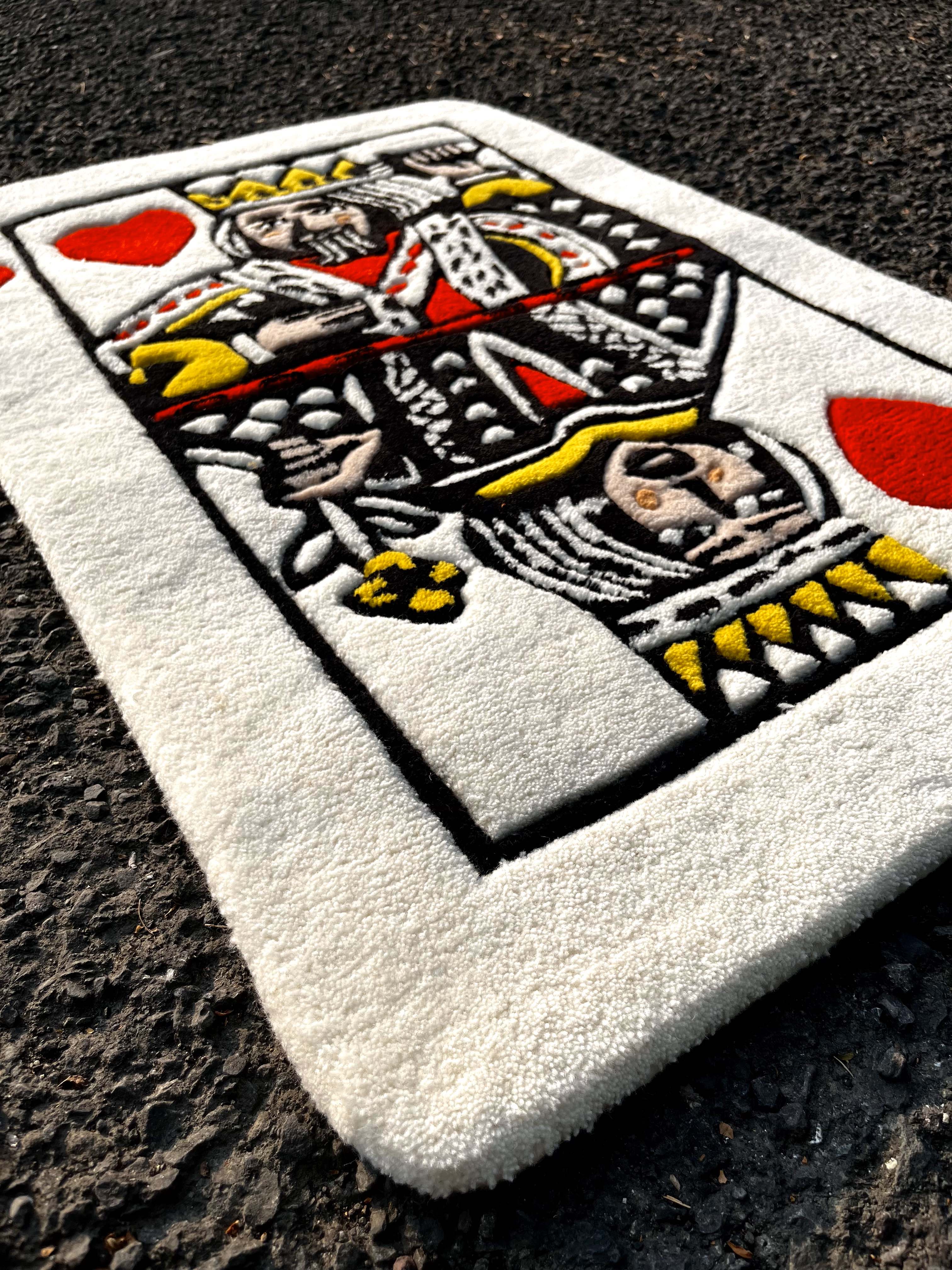 Playing Card Custom Rug