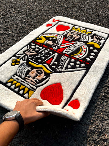 Playing Card Custom Rug