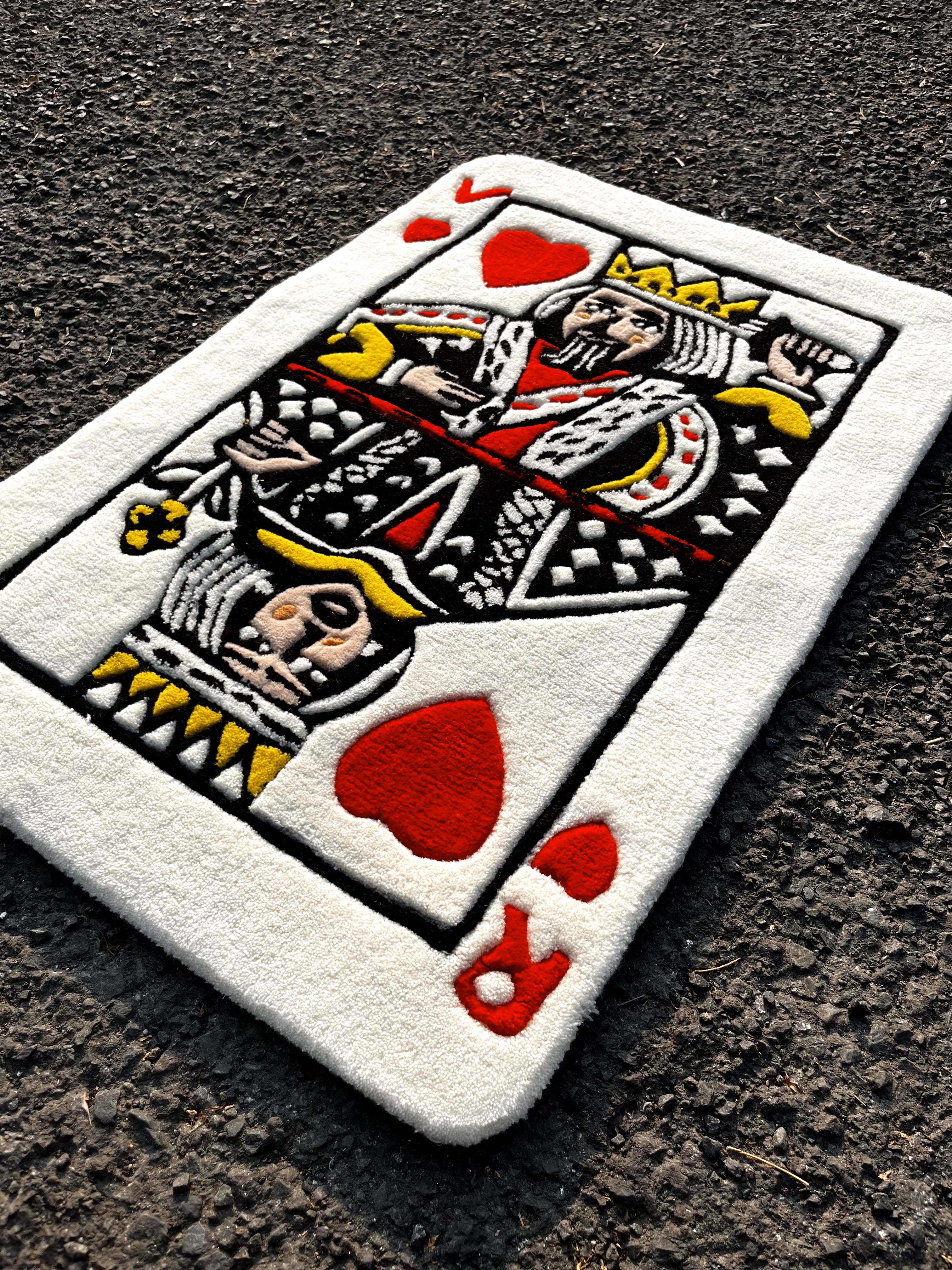 Playing Card Custom Rug