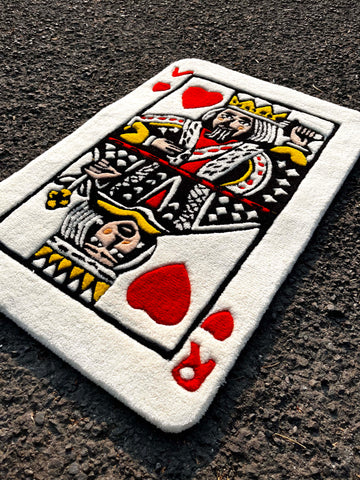 Playing Card Custom Rug