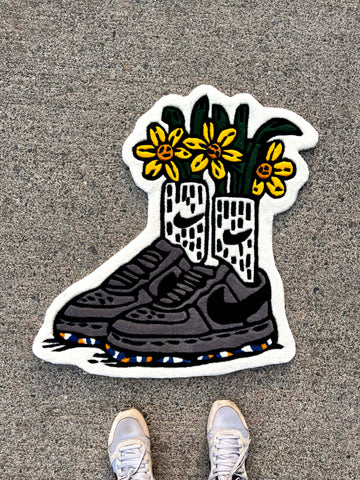 Sneaker Bouquet Custom Rug