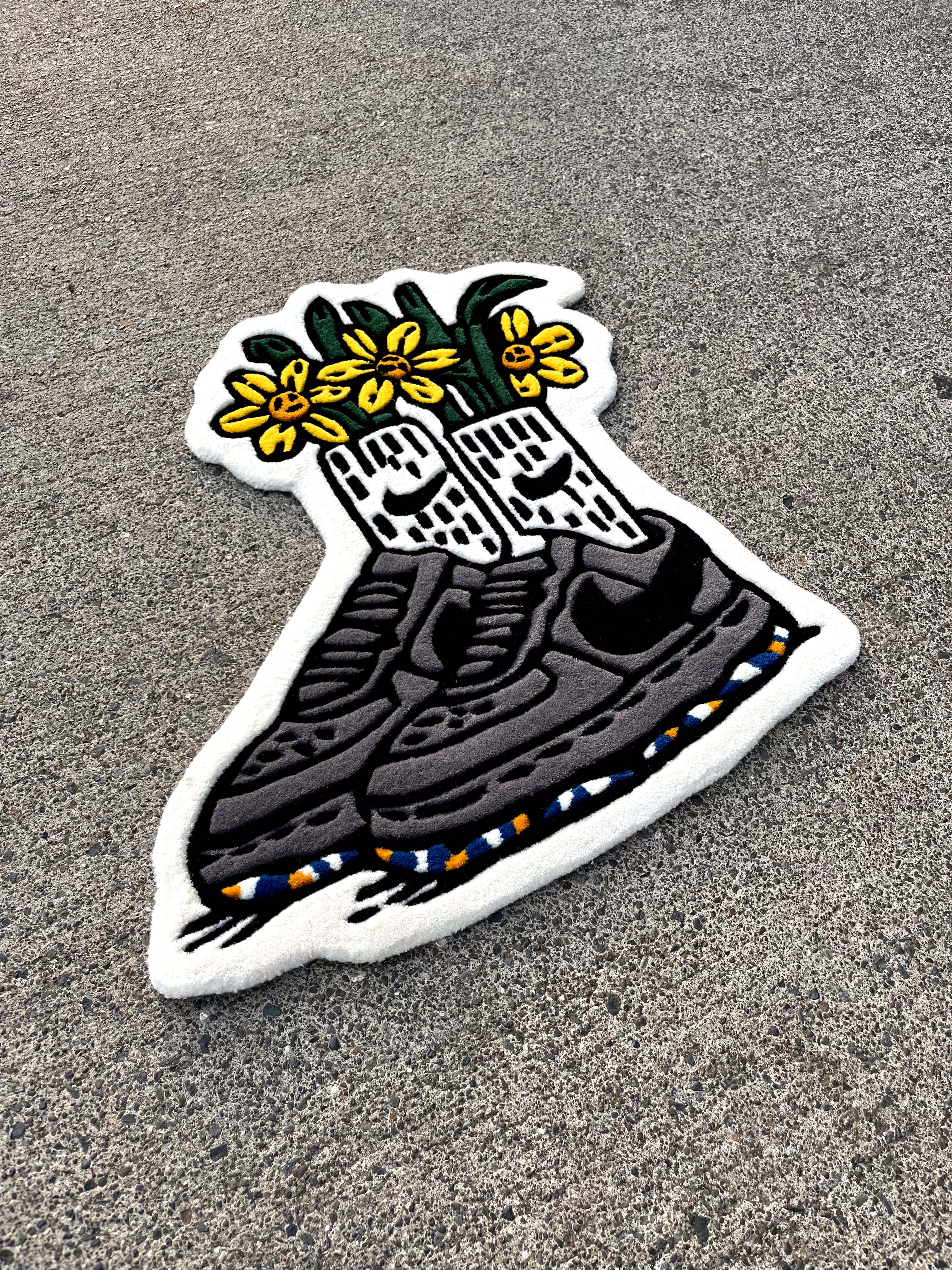 Sneaker Bouquet Custom Rug