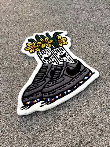 Sneaker Bouquet Custom Rug