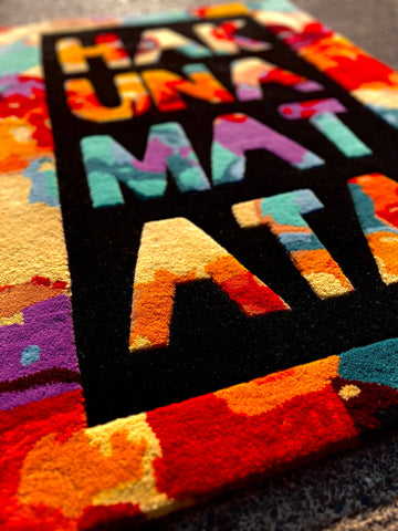 Hakuna Matata Custom Rug