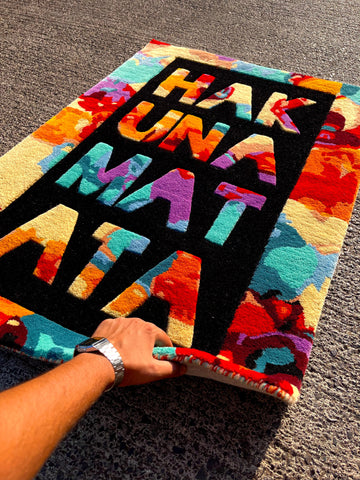 Hakuna Matata Custom Rug