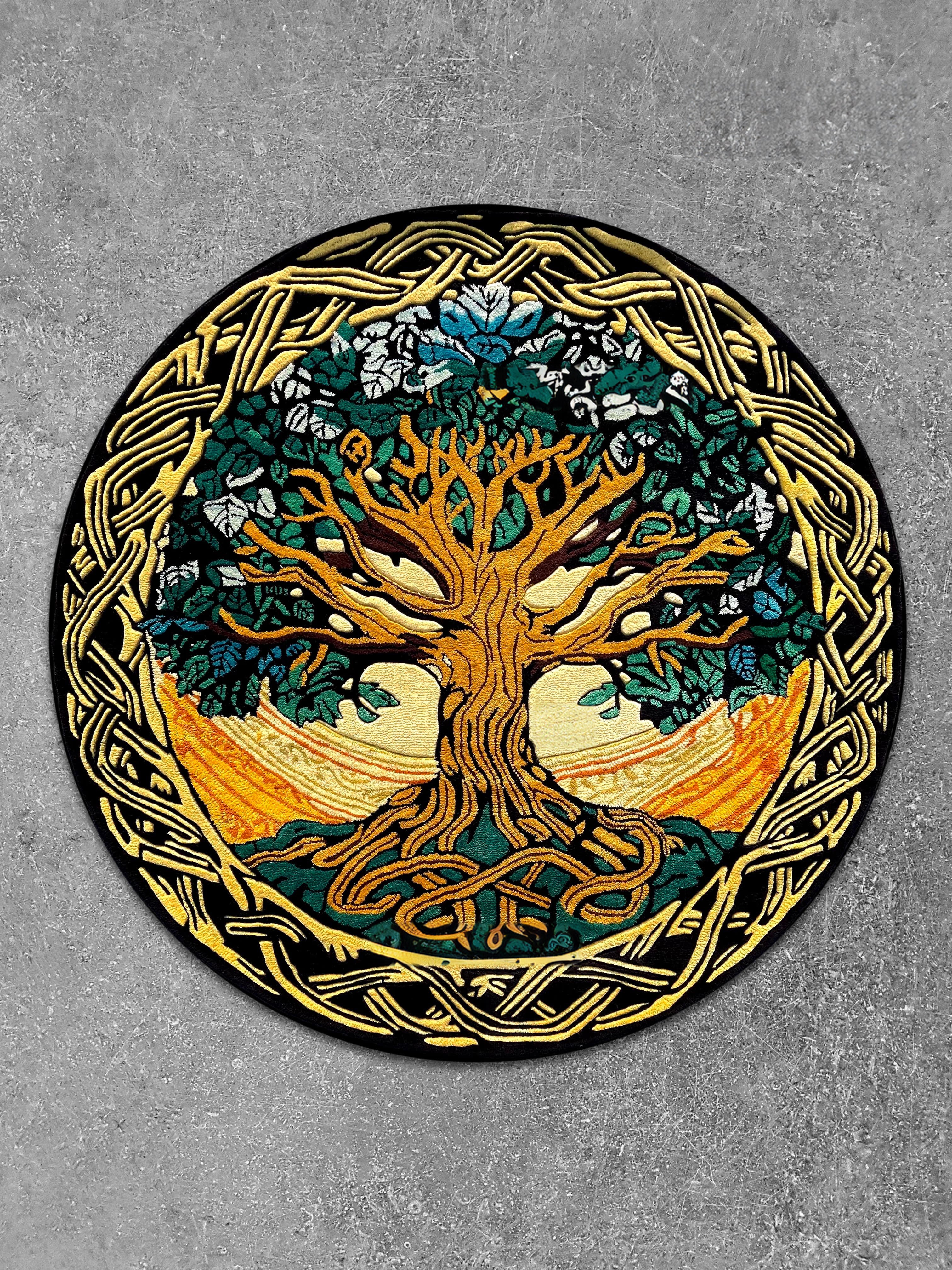 Mystical Tree Custom Rug