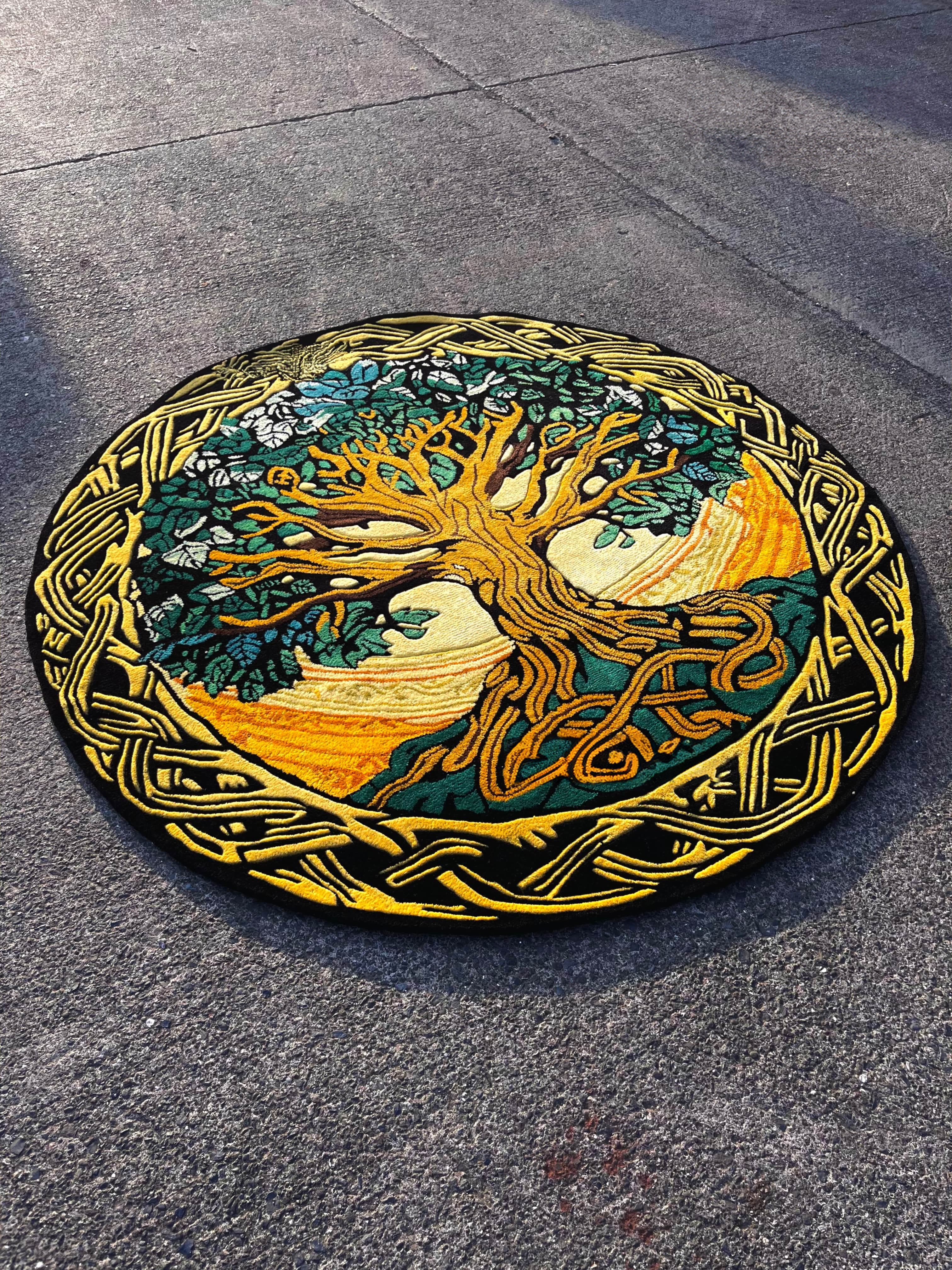 Mystical Tree Custom Rug