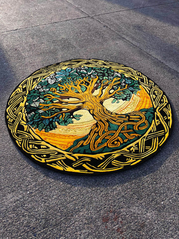 Mystical Tree Custom Rug