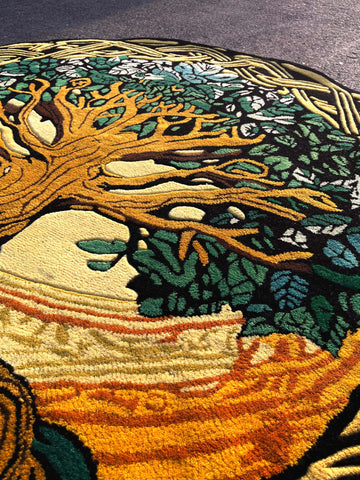 Mystical Tree Custom Rug