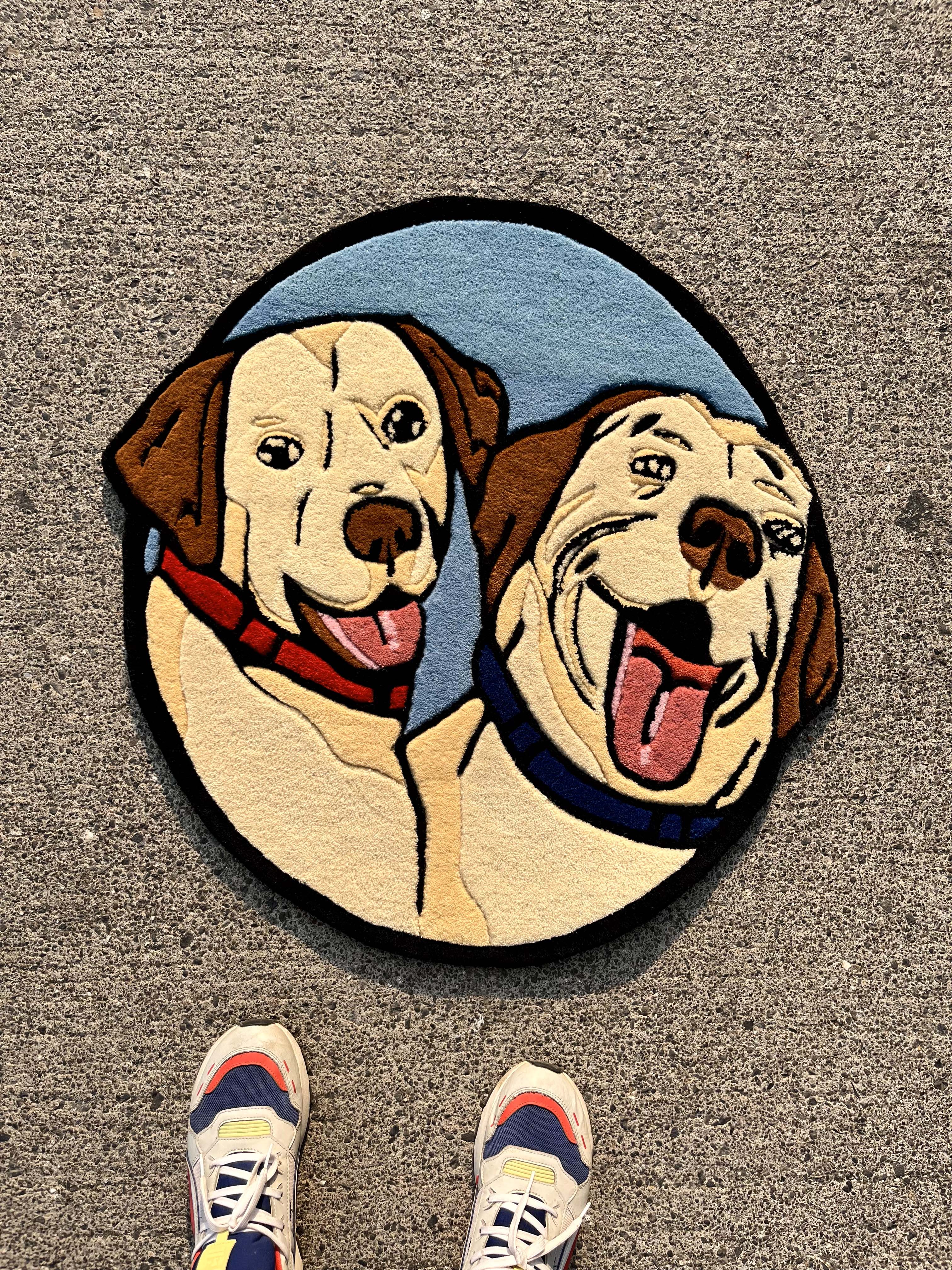 PawFect Doggo Custom Rug