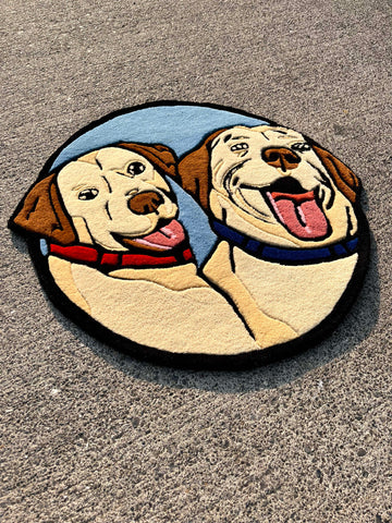 PawFect Doggo Custom Rug