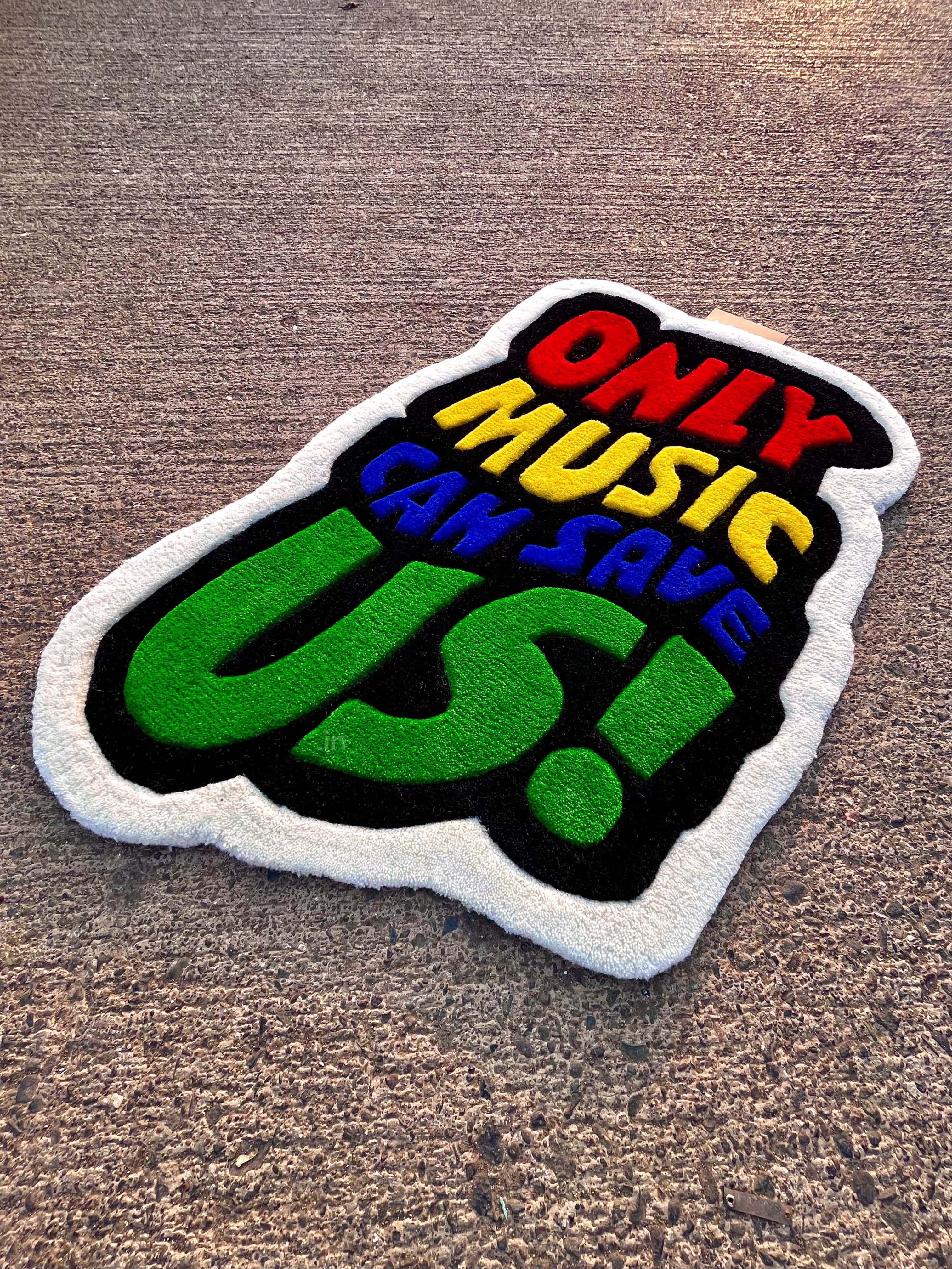 Addict of Music Custom Rug