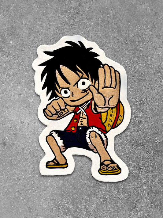 Luffy Inspired Art Custom Rug