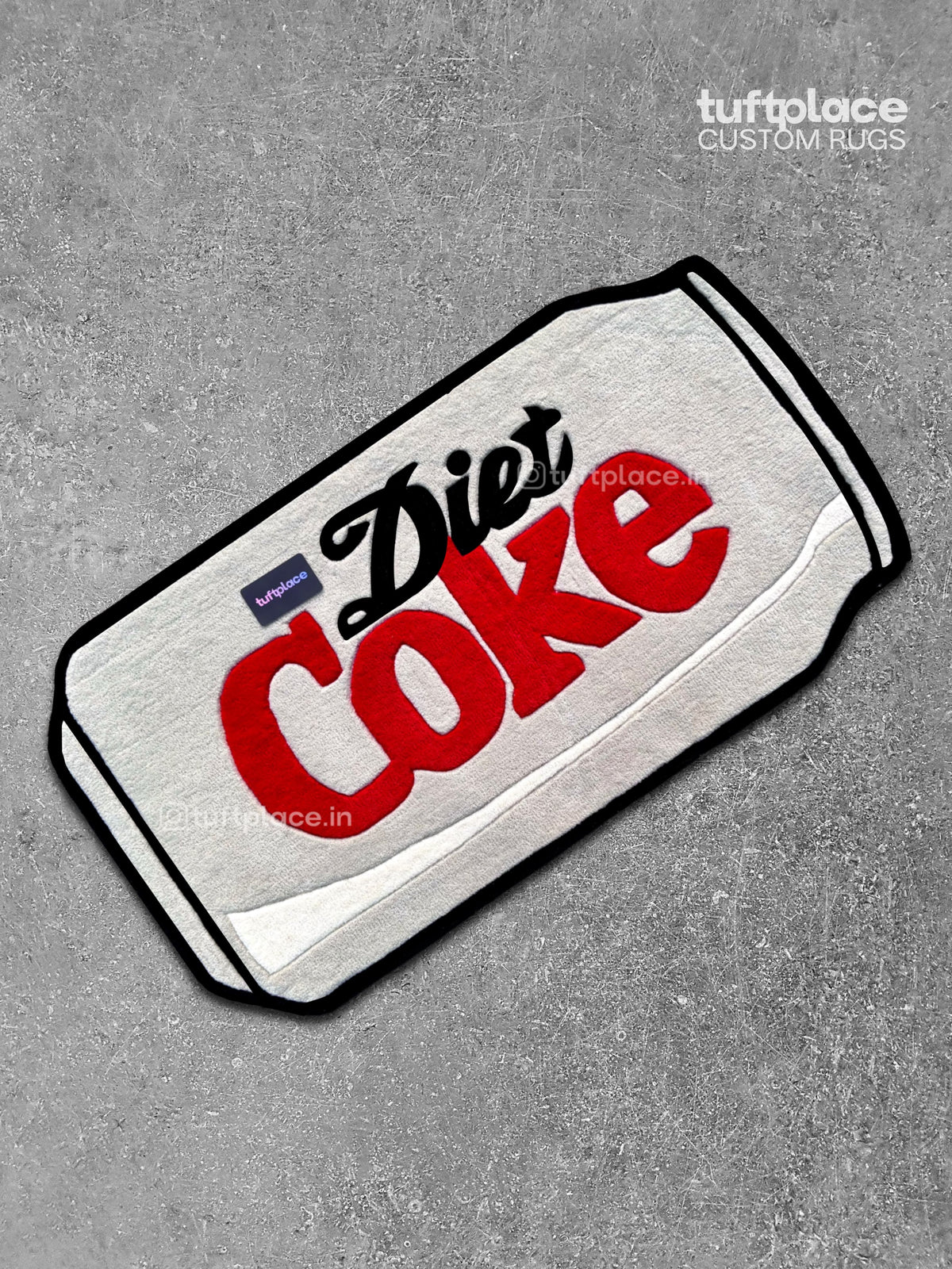 Diet Coke Art Custom Rug