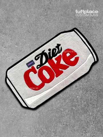 Diet Coke Art Custom Rug