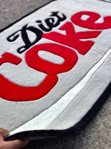 Diet Coke Art Custom Rug