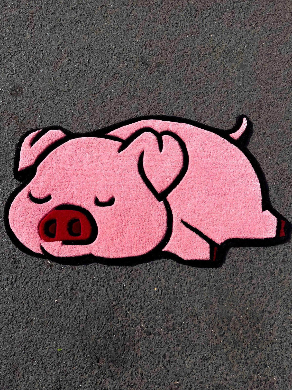 Pink Piggy Custom Rug