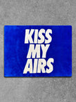 Kiss My Airs Blue Custom Rug