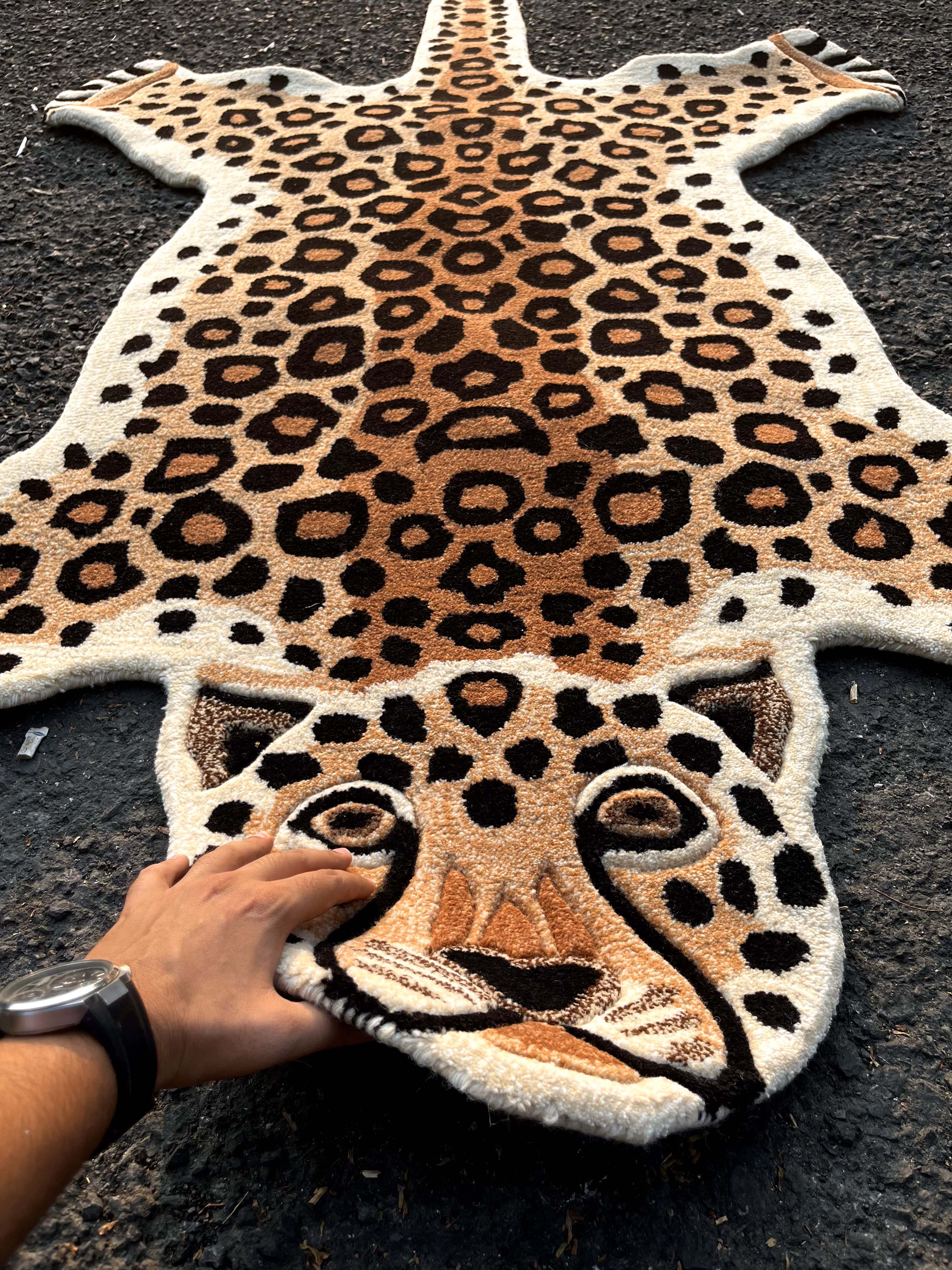 Leopard Custom Rug