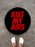 Kiss My Airs Circle Custom Rug