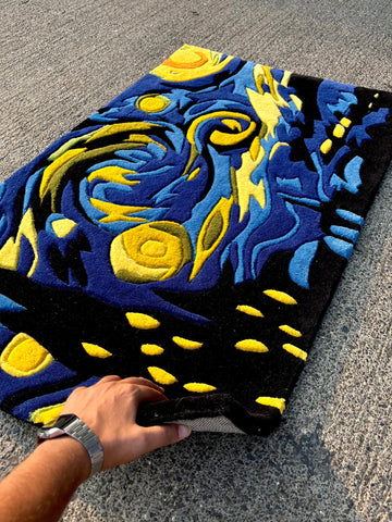 Starry Night Custom Rug