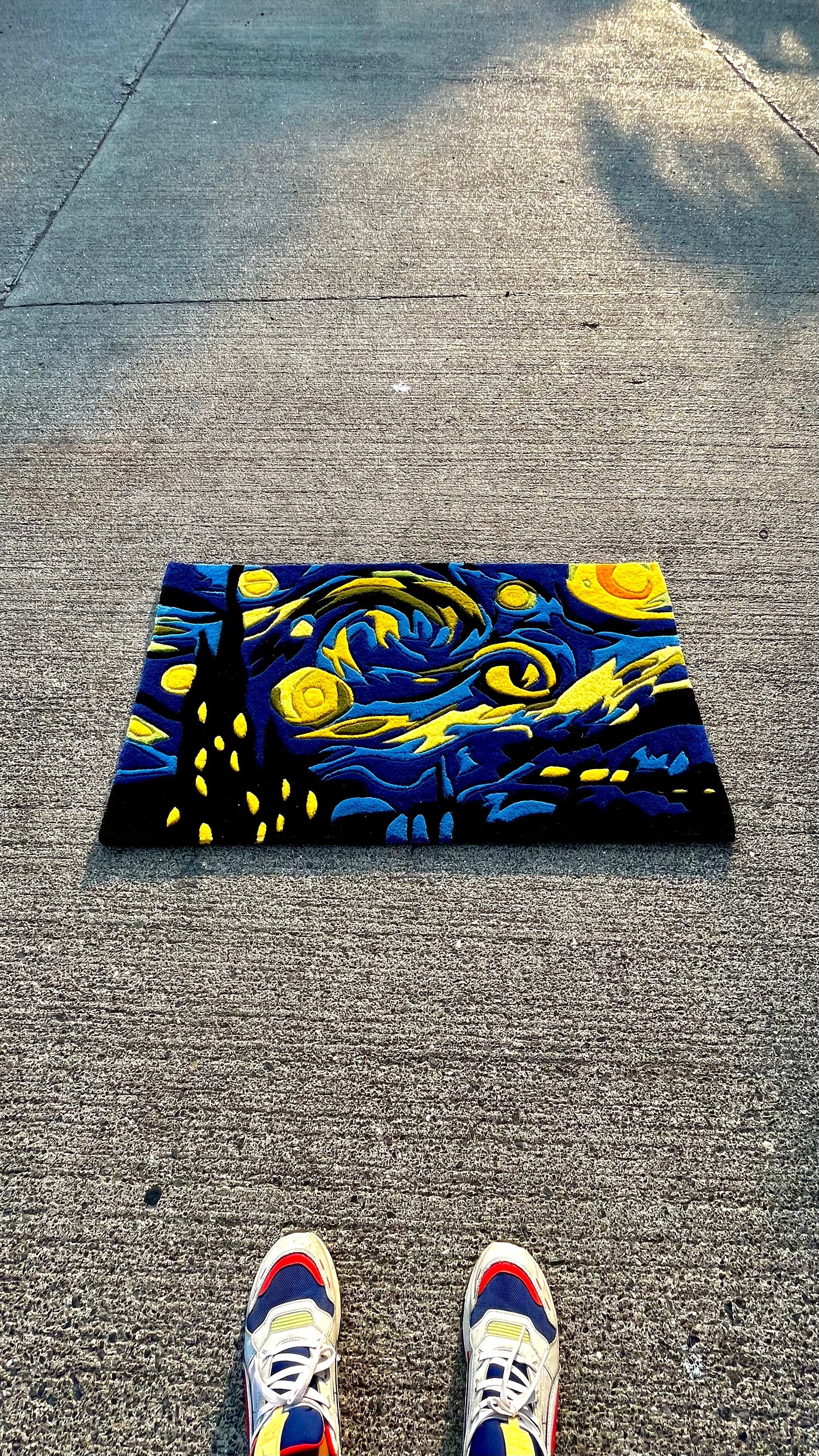 Starry Night Custom Rug