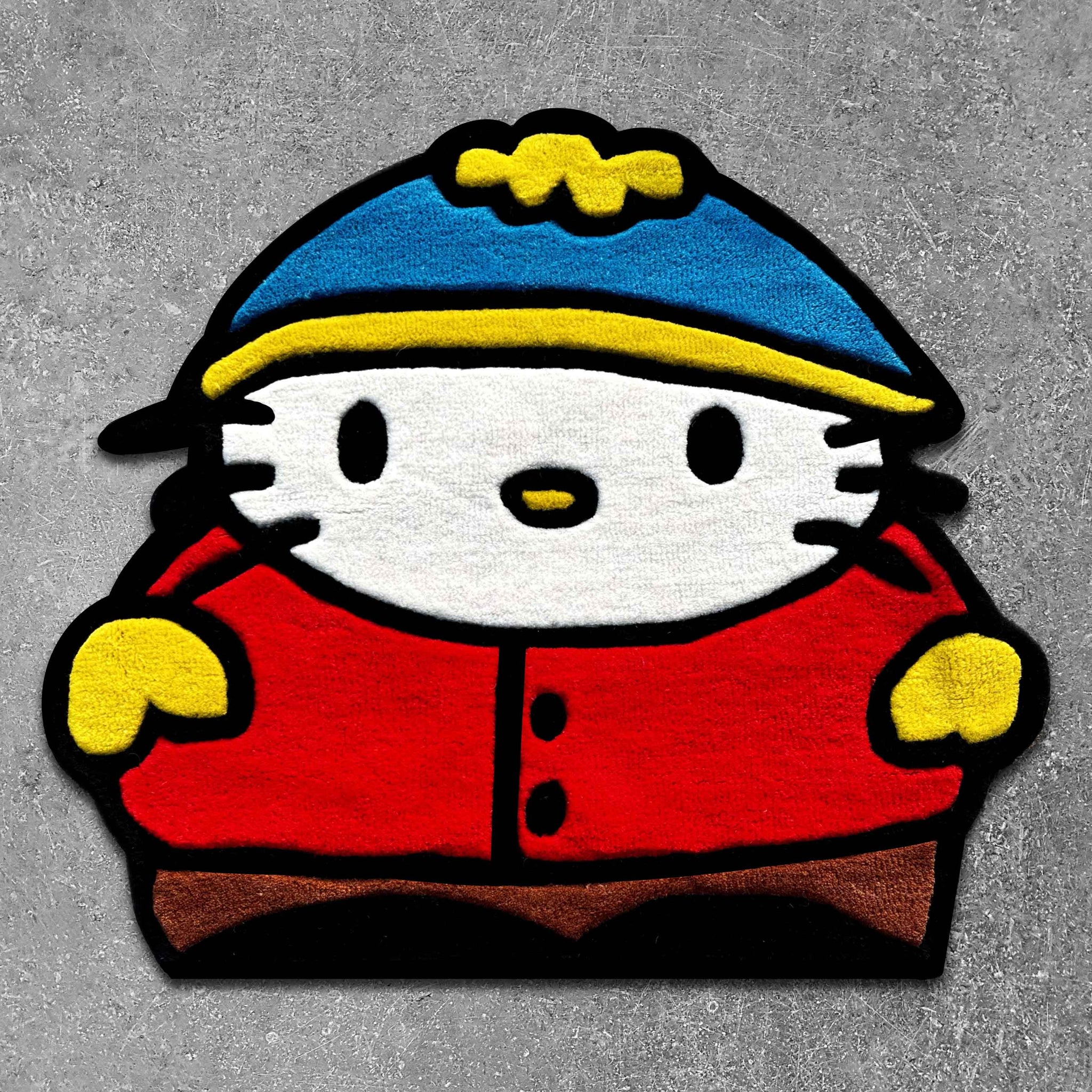 HelloKittyxEric Cartman Custom Rug