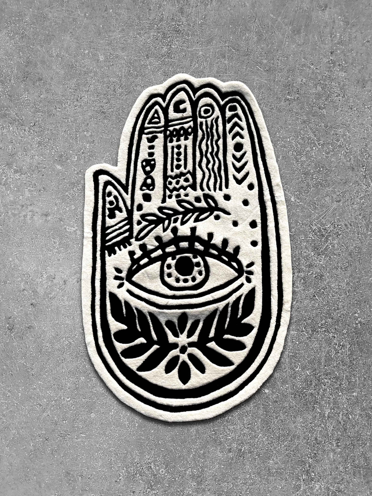 Hamsa Custom Rug