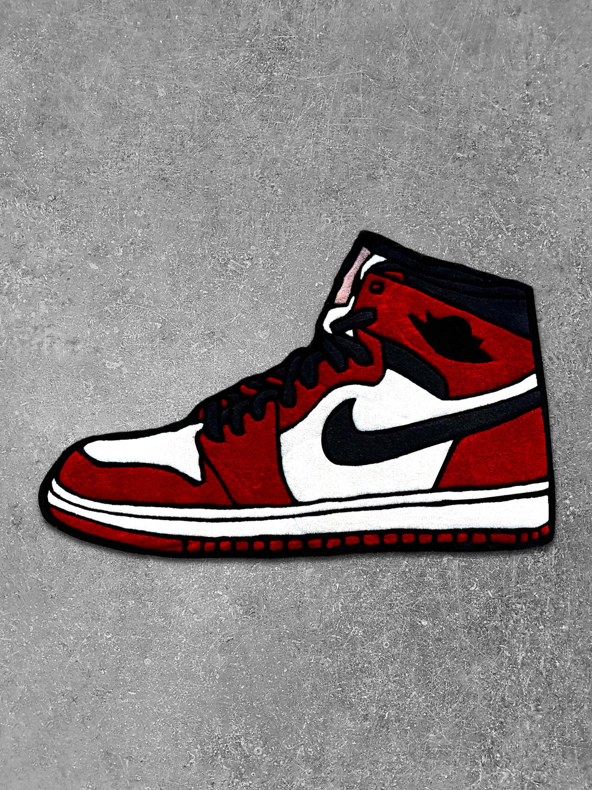 AJ1 Chicago Sneakers Custom Rug