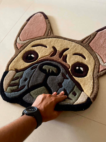 Doggo Frenchie Rug