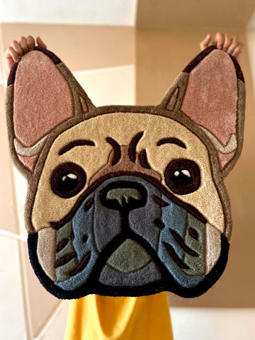 Doggo Frenchie Rug